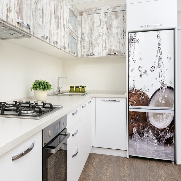 Nálepka na ledničku do domu fototapeta Kokos FridgeStick-70x190-f-53134476