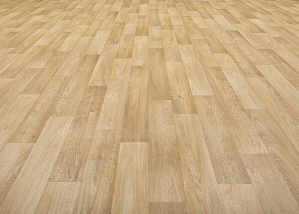 Breno PVC STUDIO CASA Camargue 577 – dřevo s výraznou kresbou, šíře 400 cm