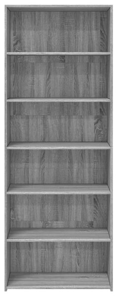 Skříň highboard šedá sonoma 70 x 41 x 185 cm kompozitní dřevo 3281692