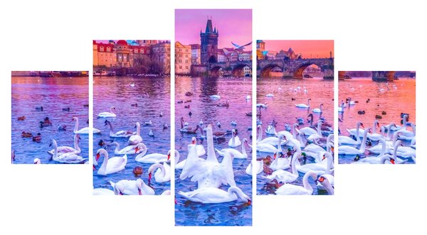 Obraz - Praha (125x70 cm)