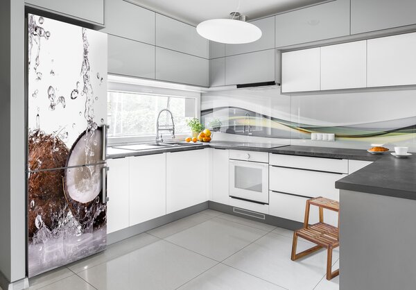Nálepka na ledničku do domu fototapeta Kokos FridgeStick-70x190-f-53134476