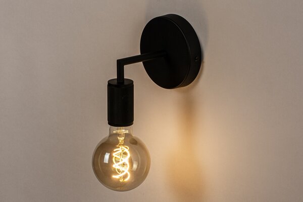 Nástěnné svítidlo na schodiště Bulb Ave Black (LMD)