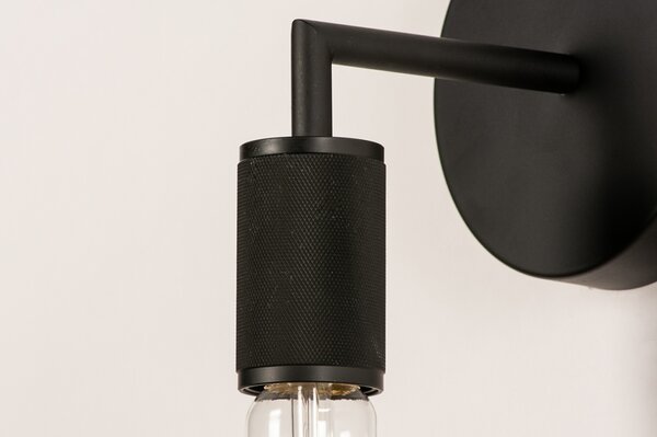 Nástěnné svítidlo na schodiště Bulb Ave Black (LMD)