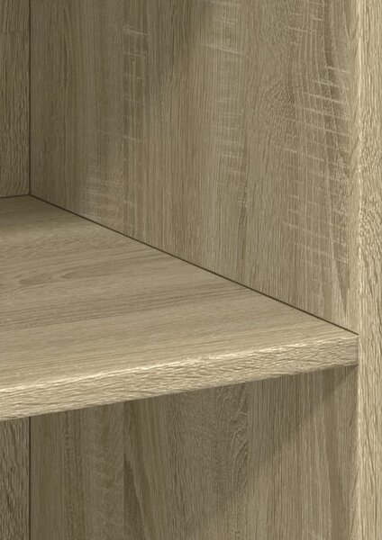 Skříň highboard dub sonoma 70 x 41 x 185 cm kompozitní dřevo 3281689