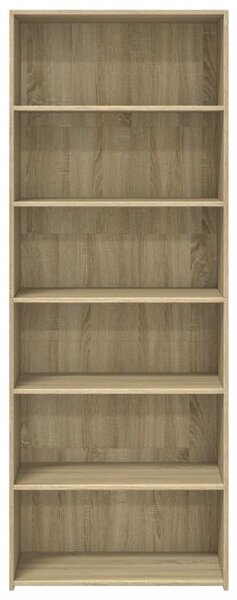 Skříň highboard dub sonoma 70 x 41 x 185 cm kompozitní dřevo 3281689