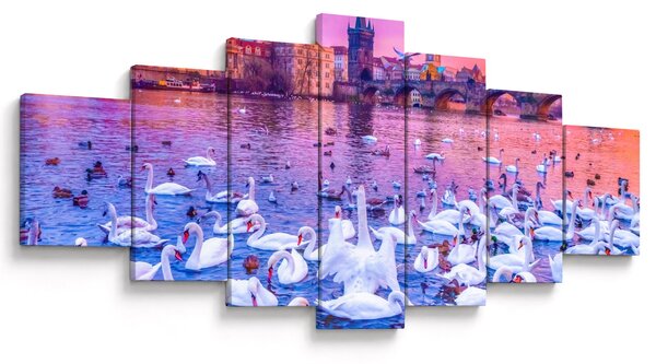Obraz - Praha (210x100 cm)