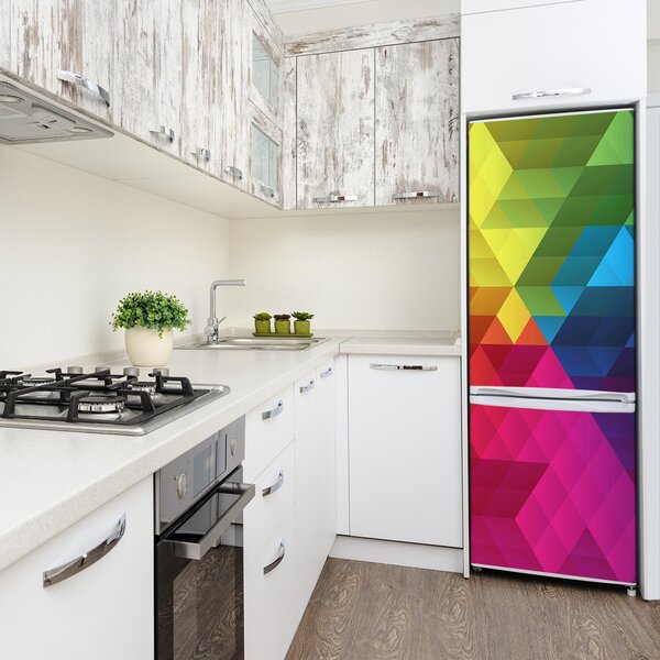 Nálepka fototapeta lednička Gemetrické pozadí FridgeStick-70x190-f-54475331