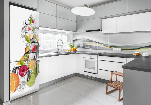 Nálepka na ledničku samolepící Ovoce a led FridgeStick-70x190-f-54963414