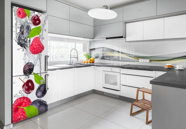 Nálepka na ledničku samolepící Lesní ovoce FridgeStick-70x190-f-54937958