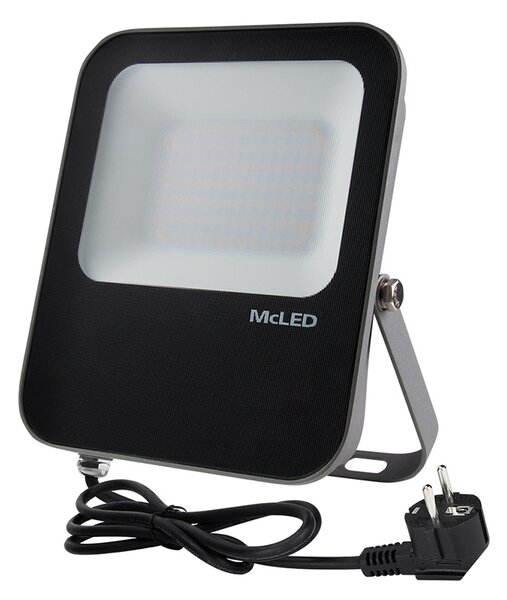 McLED Venkovní LED nástěnný reflektor se zástrčkou VEGA 50, 50W, denní bílá ML-511.612.82.0