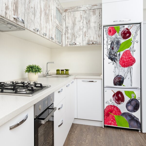 Nálepka na ledničku samolepící Lesní ovoce FridgeStick-70x190-f-54937958