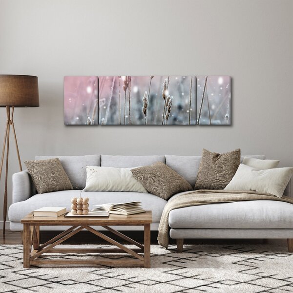 Obraz - Zimní krajina (170x50 cm)