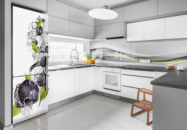 Nálepka na ledničku samolepící Borůvky a led FridgeStick-70x190-f-54963979