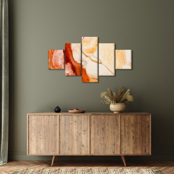 Obraz - Abstraktní malba (125x70 cm)