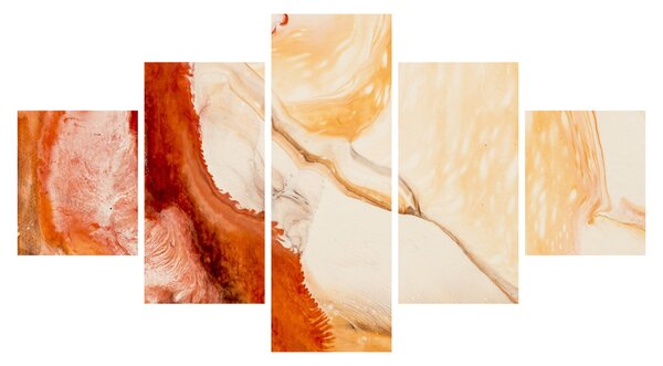 Obraz - Abstraktní malba (125x70 cm)