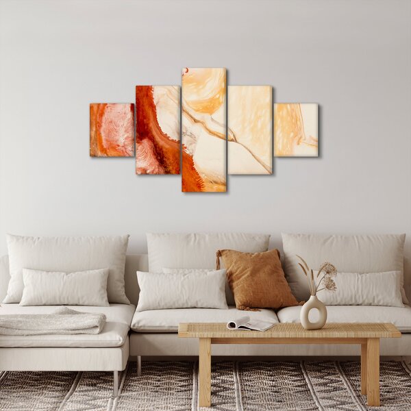 Obraz - Abstraktní malba (125x70 cm)