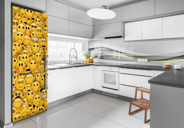Samolepící nálepka na ledničku Emotikony FridgeStick-70x190-f-55300764