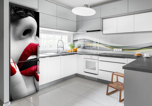 Nálepka tapeta na ledničku Korunková maska FridgeStick-70x190-f-55999011