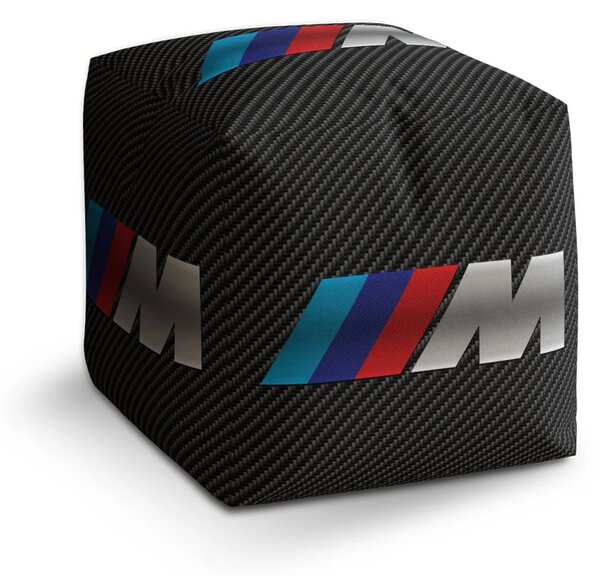 Sablio Taburet Cube MPERFORMANCE Karbon - 40x40x40 cm
