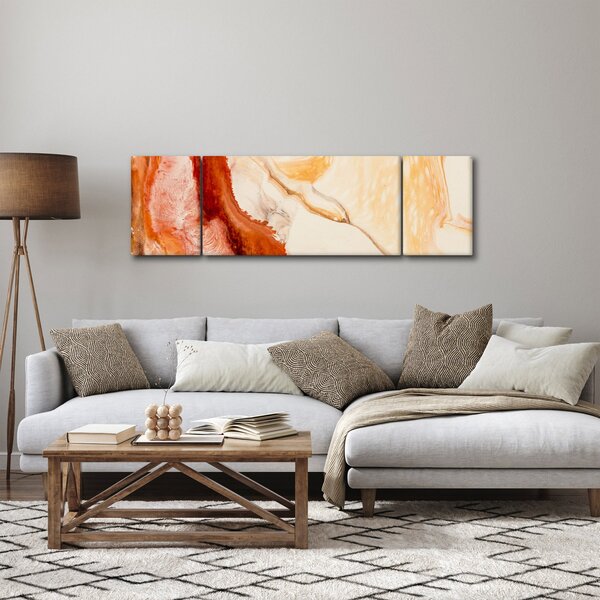 Obraz - Abstraktní malba (170x50 cm)