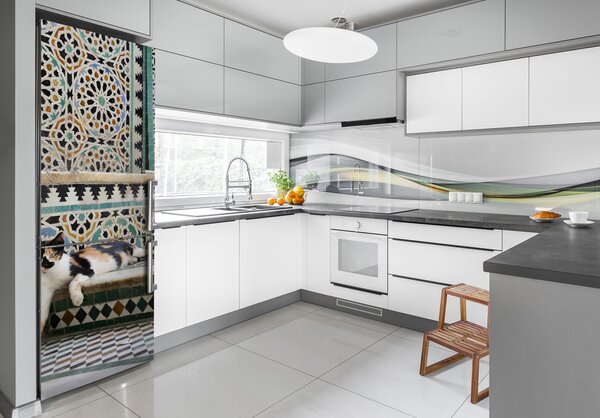 Samolepící nálepka na ledničku Kočka Maroko FridgeStick-70x190-f-56384997