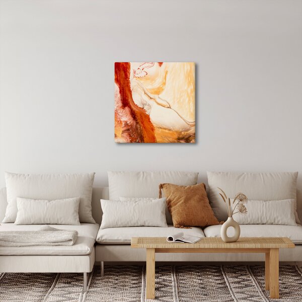 Obraz - Abstraktní malba (30x30 cm)