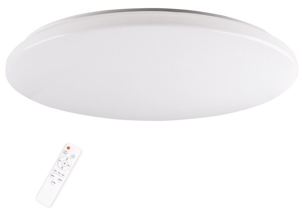 PLX Přisazené stropní LED osvětlení PENY, 80W, teplá-studená bílá, 99cm, kulaté, bílé 313539