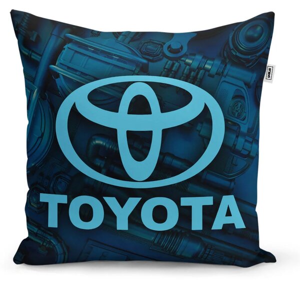 Sablio Polštář Logo Toyota Motor - 40x40 cm