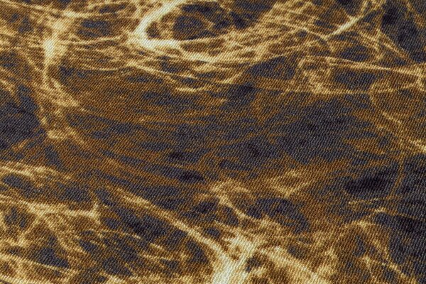 Associated Weavers Běhoun pogumovaný DIGITAL - ROMA Abstraktní zlatý Šíře: 65 cm