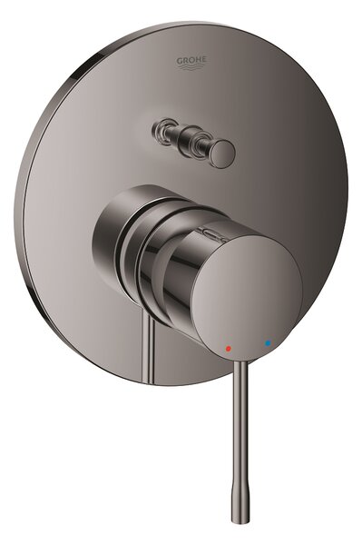 GROHE Essence Professional - Páková podomítková baterie se 2 směrným přepínačem, Hard Graphite 24167A01