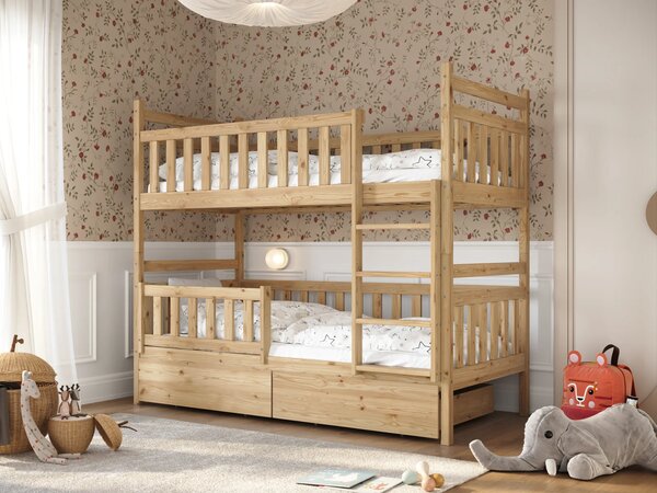 Rkids | Patrová postel Rino | Přírodní