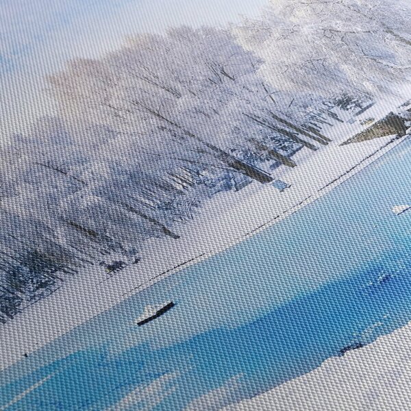 Obraz - Ledové jezero (30x30 cm)