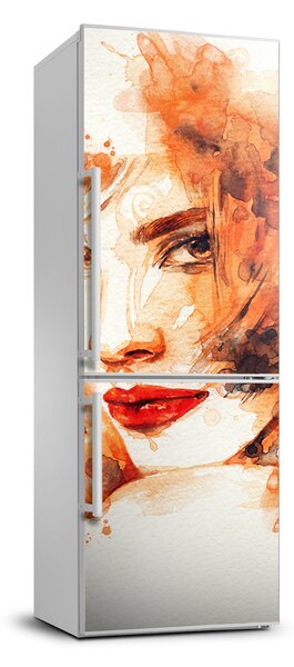 Foto tapeta na ledničku Abstrakce žena FridgeStick-70x190-f-59078070