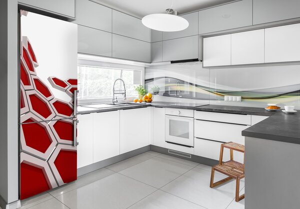 Nálepka fototapeta lednička Abstrakce 3D FridgeStick-70x190-f-59600165
