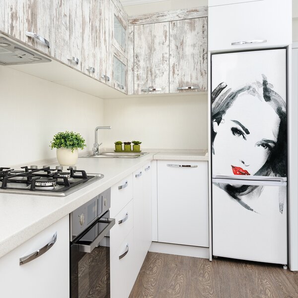 Nálepka fototapeta lednička Portrét ženy FridgeStick-70x190-f-59747608