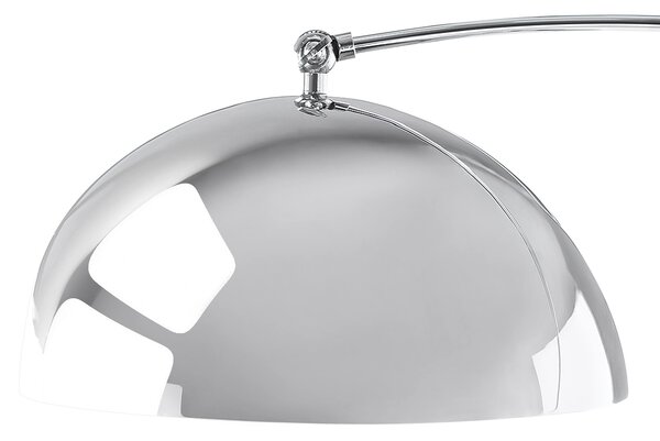 Stojací lampa KAMA Kov Stříbrná