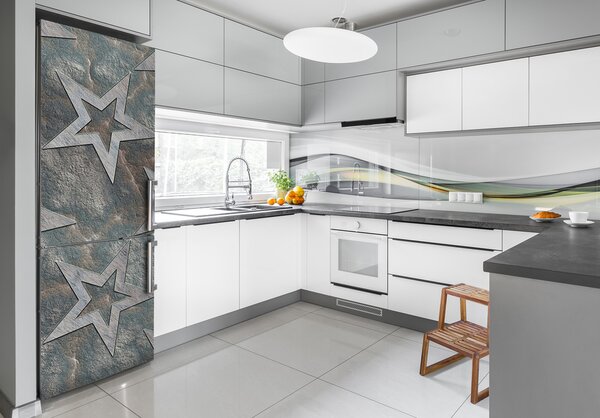 Nálepka fototapeta lednička Kamenné hvězdy FridgeStick-70x190-f-59935790