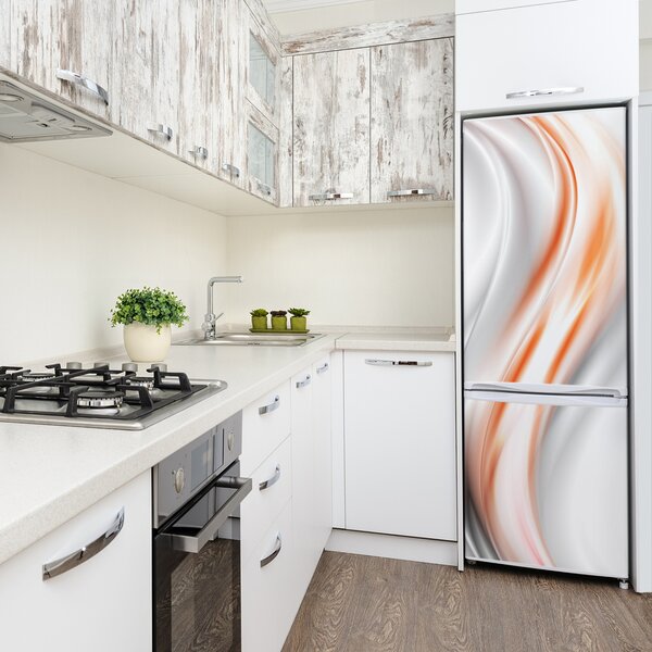 Nálepka fototapeta lednička Abstraktní vlny FridgeStick-70x190-f-60127769
