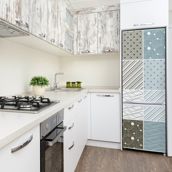 Foto tapeta na ledničku Geometrické vzory FridgeStick-70x190-f-60214450