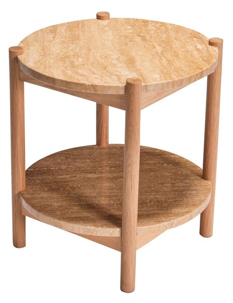 Konferenční stolek Trava Wood/Travertin