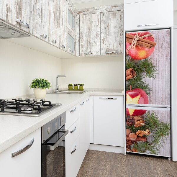 Foto nálepka na ledničku Sváteční jablka FridgeStick-70x190-f-68668520