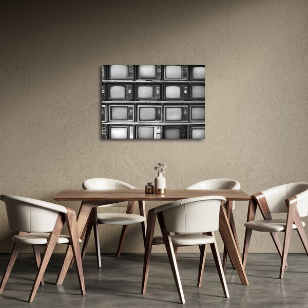 Obraz - Retro televize (70x50 cm)