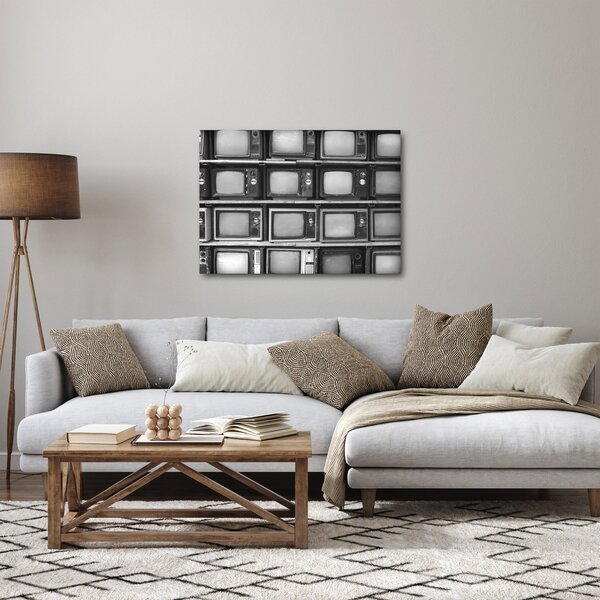 Obraz - Retro televize (70x50 cm)