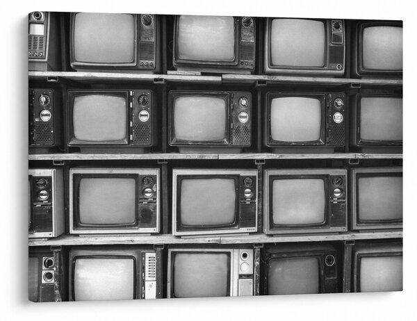 Obraz - Retro televize (70x50 cm)
