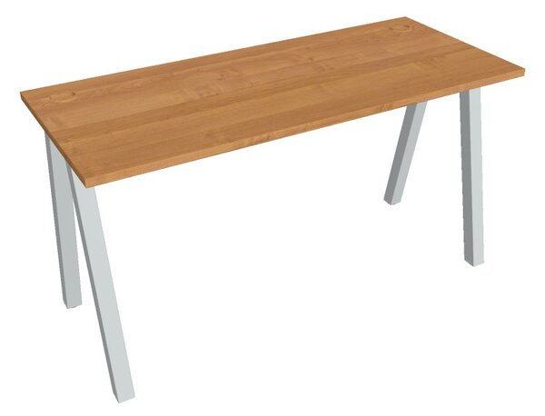 Kancelářský pracovní stůl UEA 1400, bílá RAL 9016, deskaakát