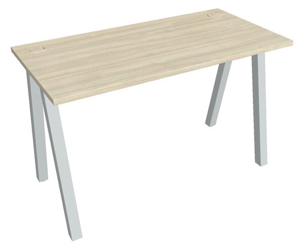 Kancelářský pracovní stůl UEA 1200, bílá RAL 9016, deskaakát