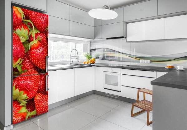 Nálepka na ledničku samolepící Jahody FridgeStick-70x190-f-69456744