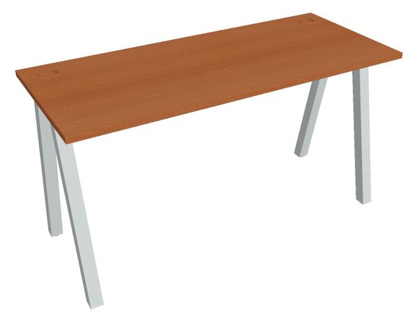 Kancelářský pracovní stůl UEA 1400, bílá RAL 9016, deskaakát
