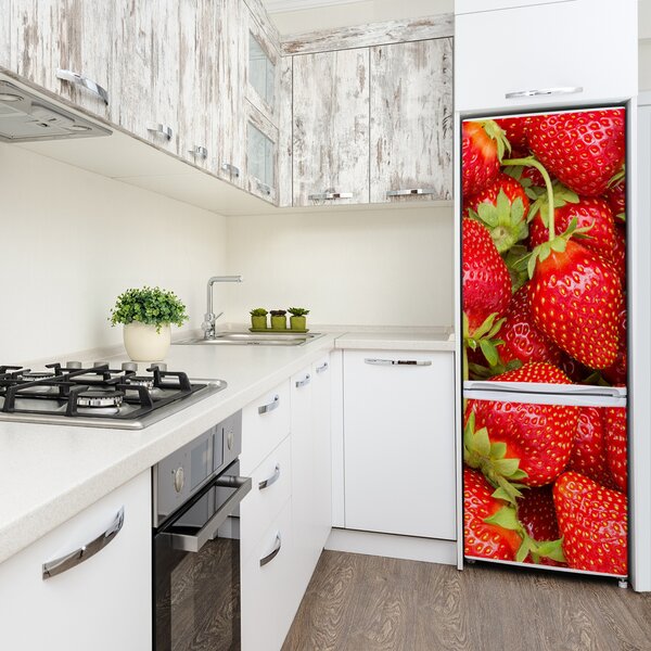 Nálepka na ledničku samolepící Jahody FridgeStick-70x190-f-69456744