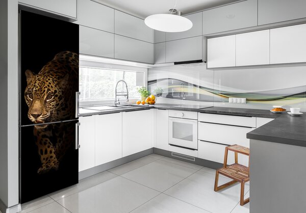 Nálepka fototapeta lednička Jaguár FridgeStick-70x190-f-69917209